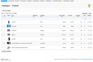 Administration de prestashop