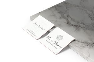 création carte de visite