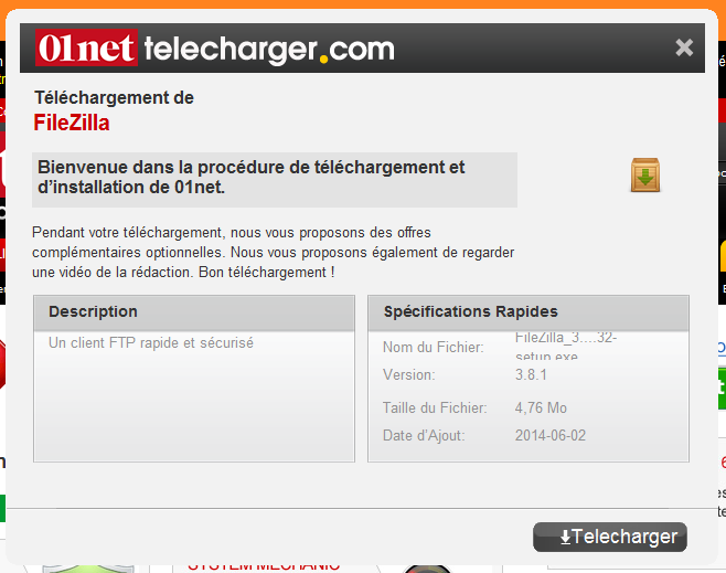 Cliquez sur Télécharger