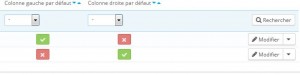 Cliquez sur modifier