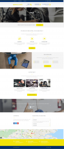 Modèle de site service auto