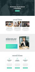 modèle site consultant