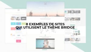 exemples site avec bridge theme
