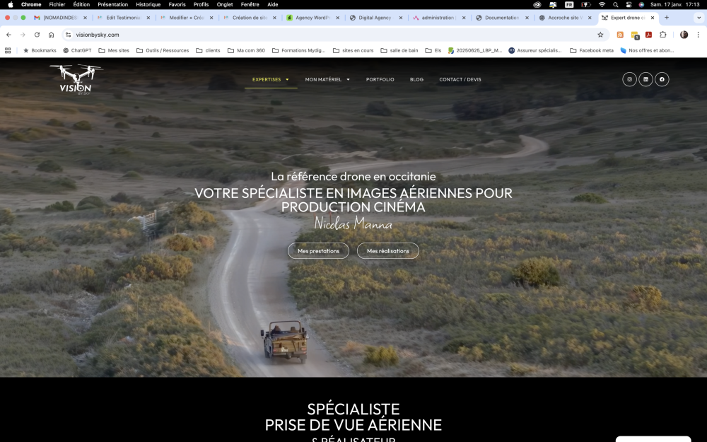 NOMADINDESIGN | Webdesigner indépendant Montpellier